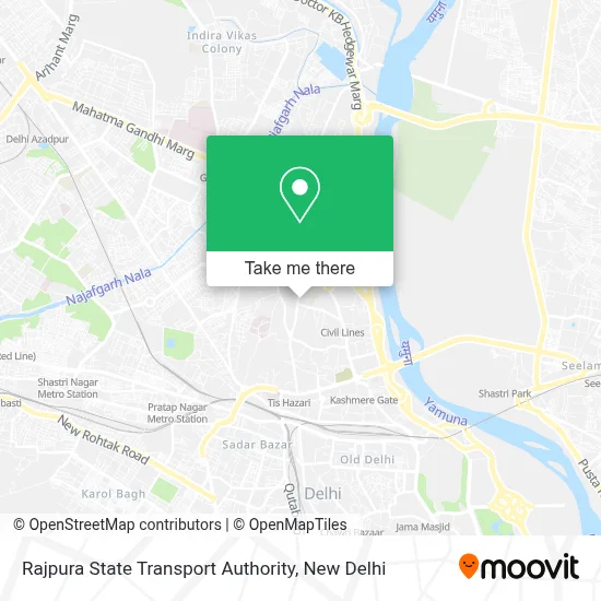 Rajpura State Transport Authority map
