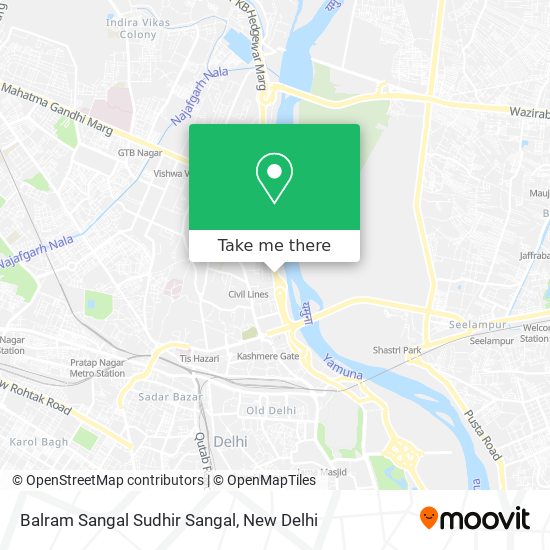 Balram Sangal Sudhir Sangal map