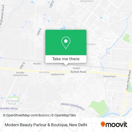 Modern Beauty Parlour & Boutique map