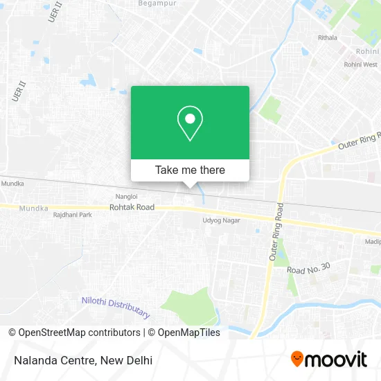Nalanda Centre map