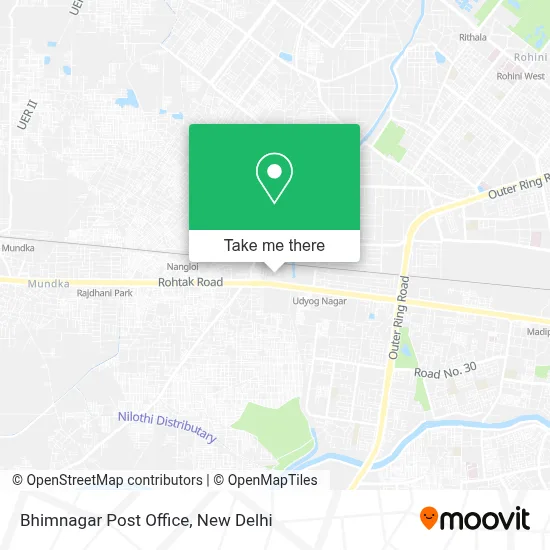 Bhimnagar Post Office map