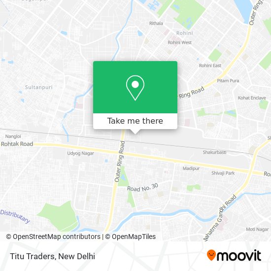 Titu Traders map