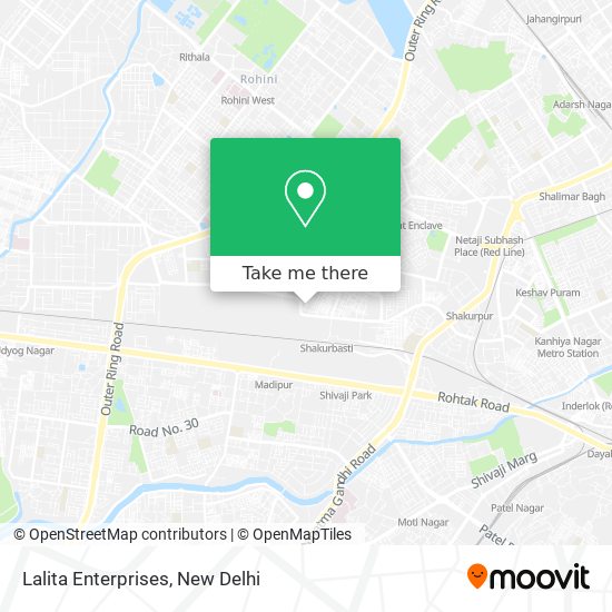 Lalita Enterprises map