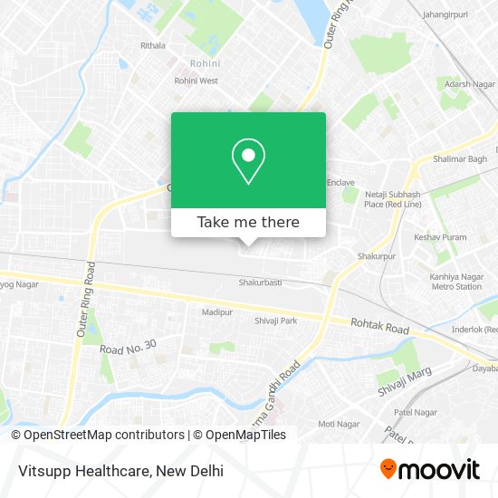 Vitsupp Healthcare map