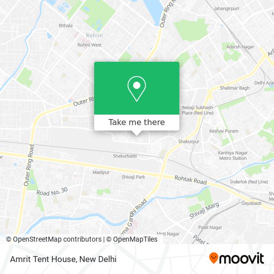 Amrit Tent House map