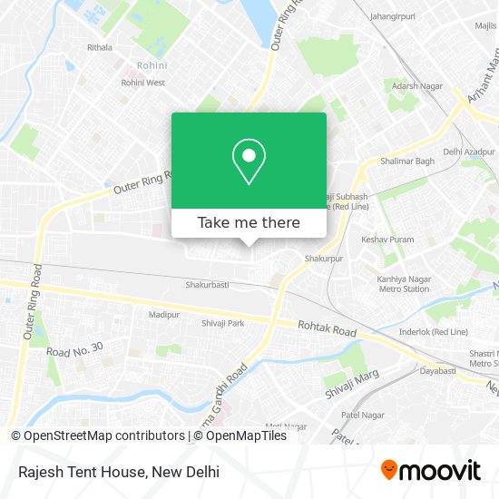 Rajesh Tent House map