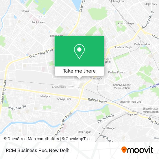 RCM Business Puc map