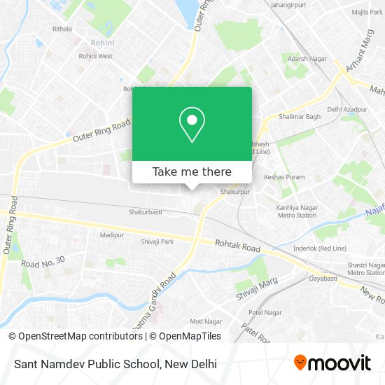 Sant Namdev Public School map