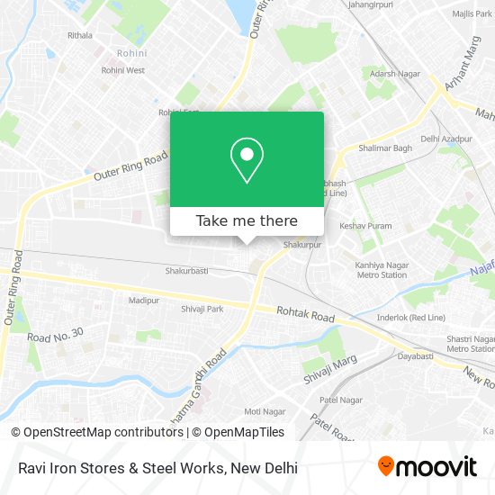 Ravi Iron Stores & Steel Works map