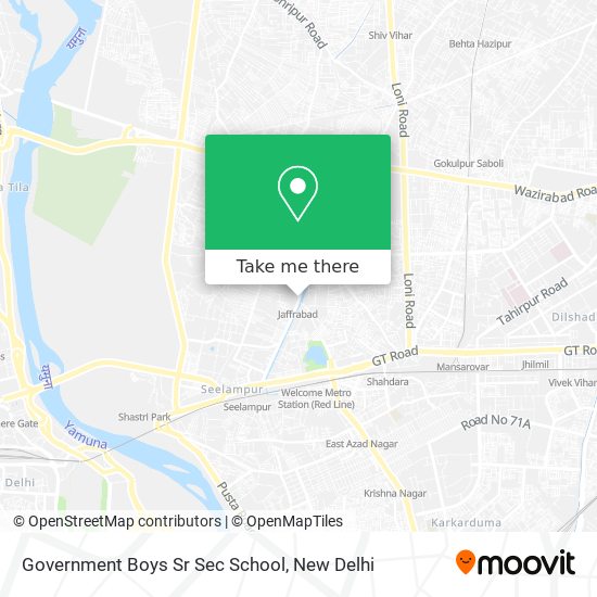 Government Boys Sr Sec School map