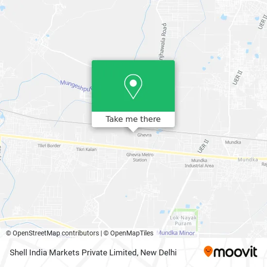 Shell India Markets Private Limited map