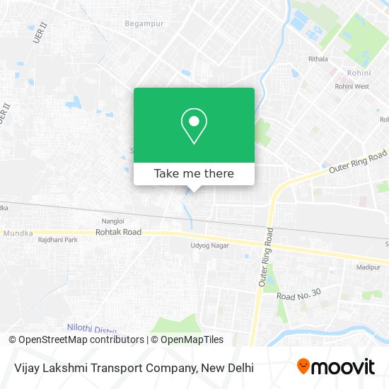 Vijay Lakshmi Transport Company map