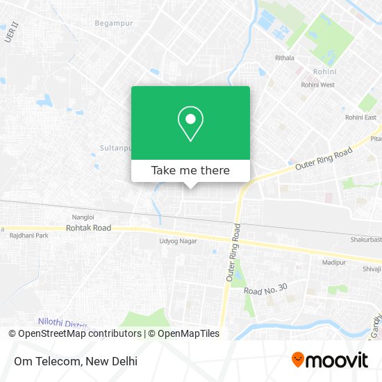 Om Telecom map