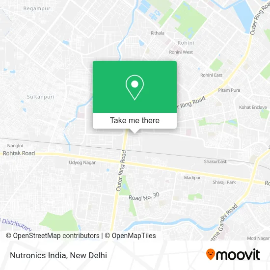 Nutronics India map