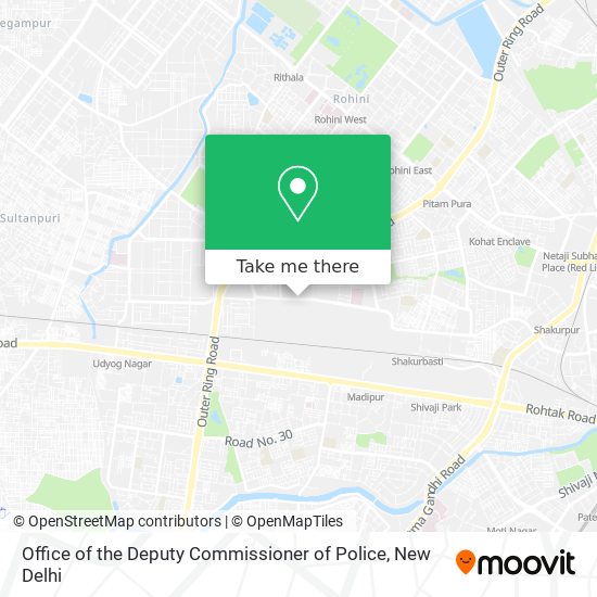 Office of the Deputy Commissioner of Police map