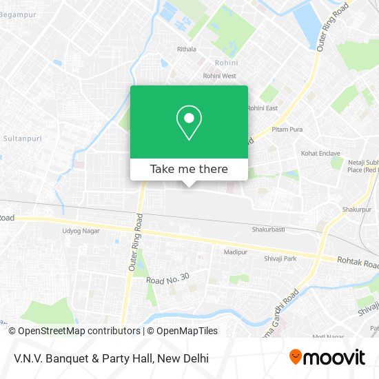 V.N.V. Banquet & Party Hall map