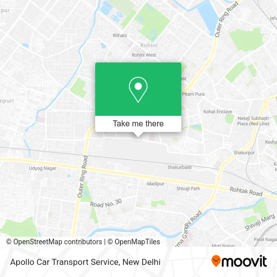 Apollo Car Transport Service map