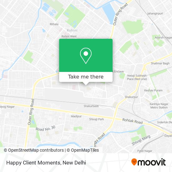 Happy Client Moments map