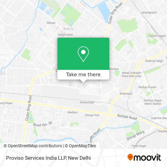 Proviso Services India LLP map