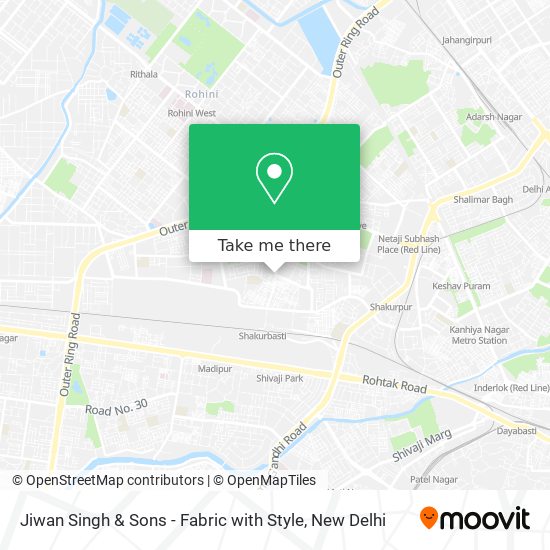 Jiwan Singh & Sons - Fabric with Style map