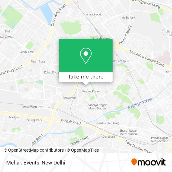 Mehak Events map