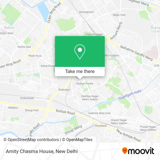 Amity Chasma House map