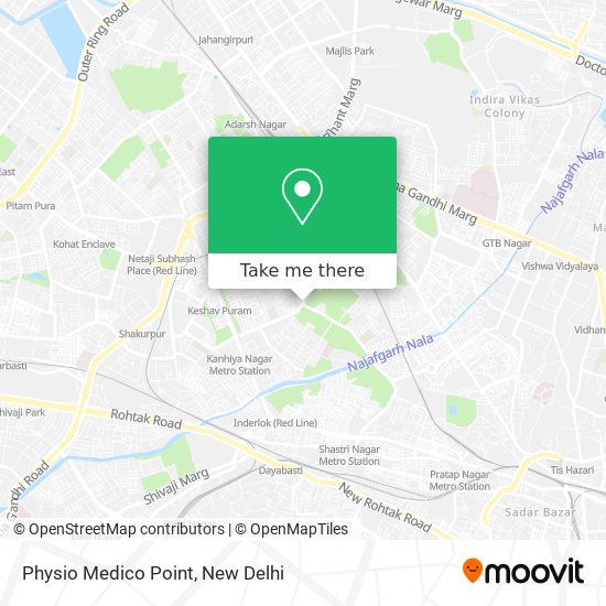 Physio Medico Point map