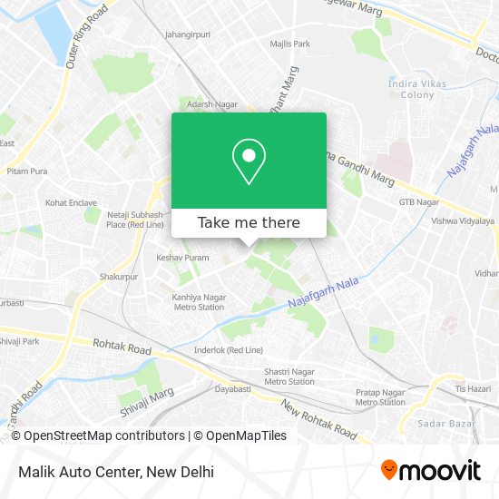Malik Auto Center map
