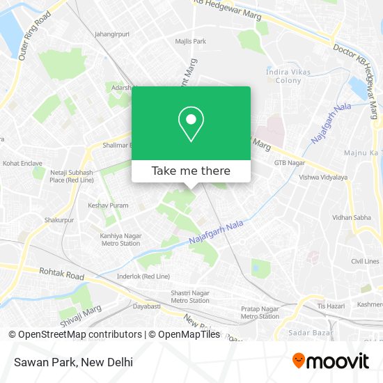 Sawan Park map