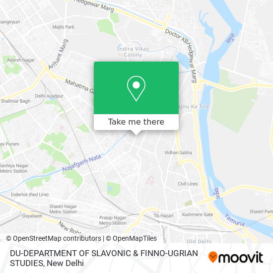 DU-DEPARTMENT OF SLAVONIC & FINNO-UGRIAN STUDIES map