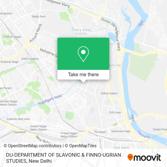 DU-DEPARTMENT OF SLAVONIC & FINNO-UGRIAN STUDIES map