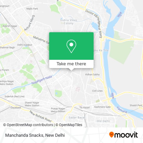 Manchanda Snacks map