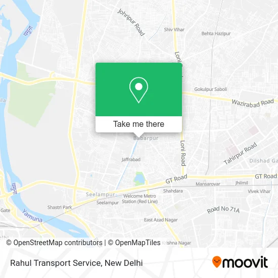 Rahul Transport Service map