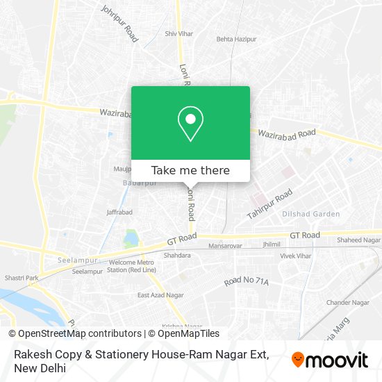 Rakesh Copy & Stationery House-Ram Nagar Ext map