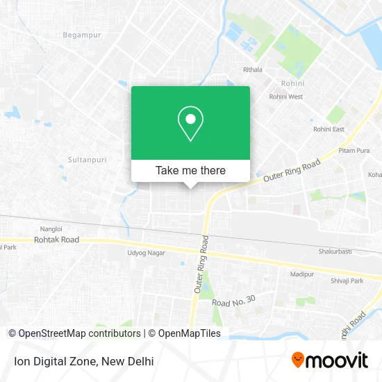 Ion Digital Zone map
