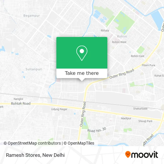 Ramesh Stores map