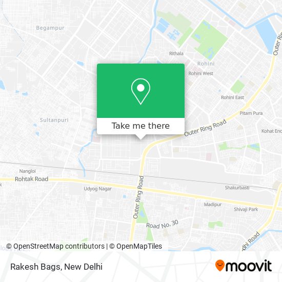 Rakesh Bags map