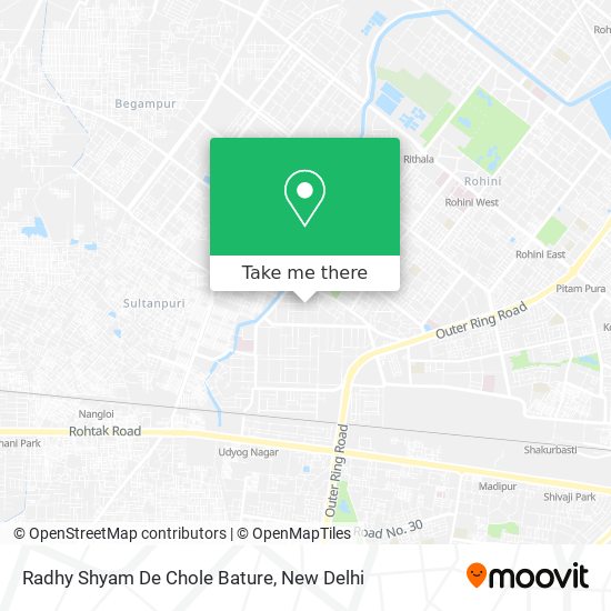 Radhy Shyam De Chole Bature map