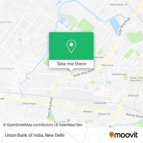 Union Bank of India map