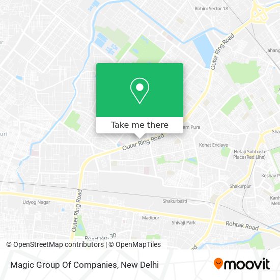 Magic Group Of Companies map
