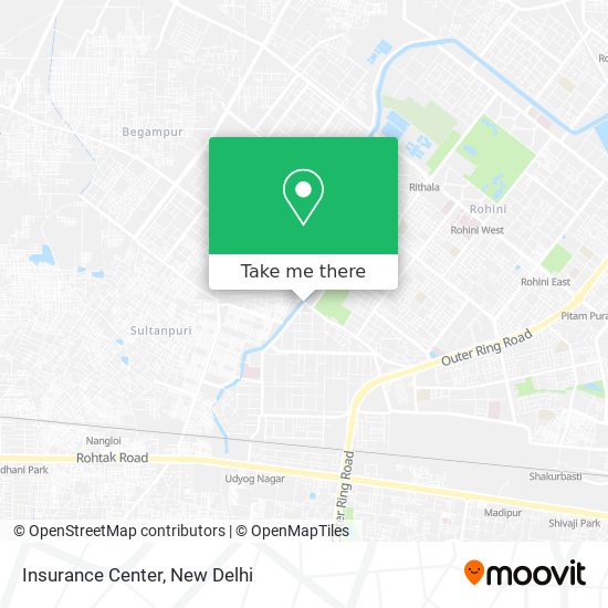 Insurance Center map