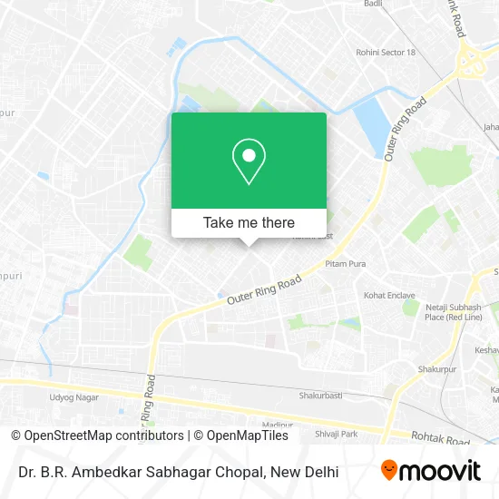 Dr. B.R. Ambedkar Sabhagar Chopal map