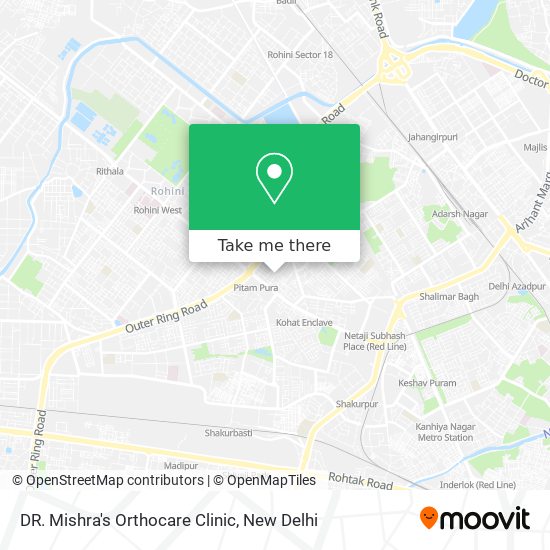 DR. Mishra's Orthocare Clinic map