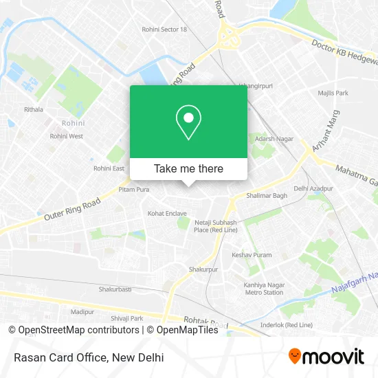 Rasan Card Office map