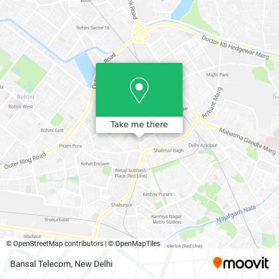 Bansal Telecom map