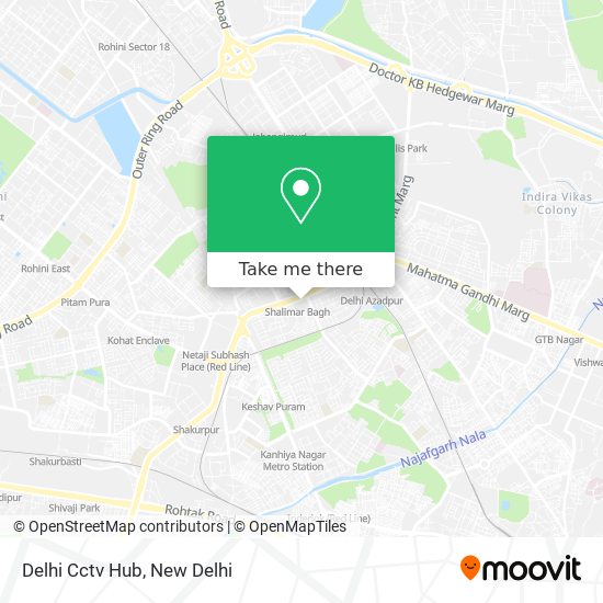 Delhi Cctv Hub map