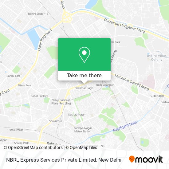 NBRL Express Services Private Limited map