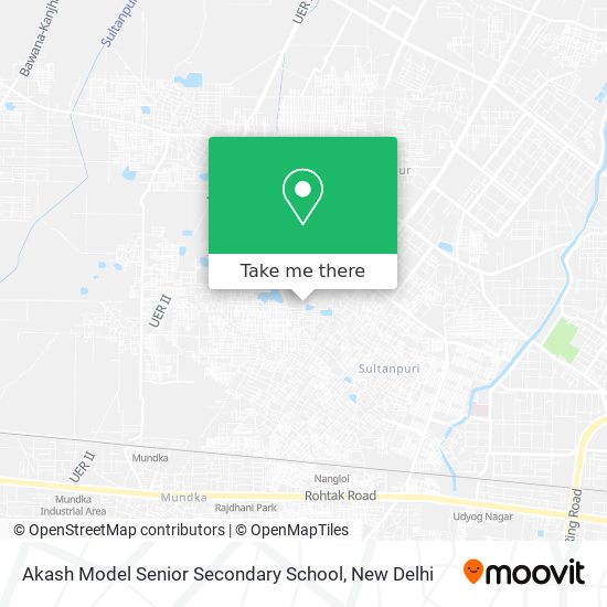 Akash Model Senior Secondary School map
