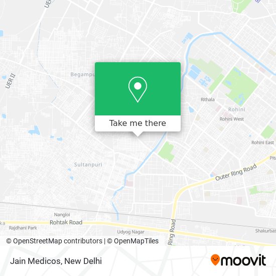 Jain Medicos map