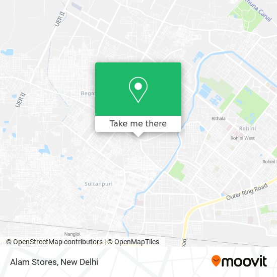 Alam Stores map